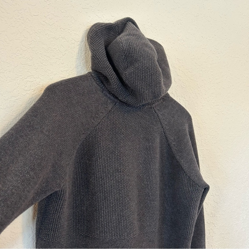 Aether men’s textured hoodie cotton gray size small - Picture 9 of 13